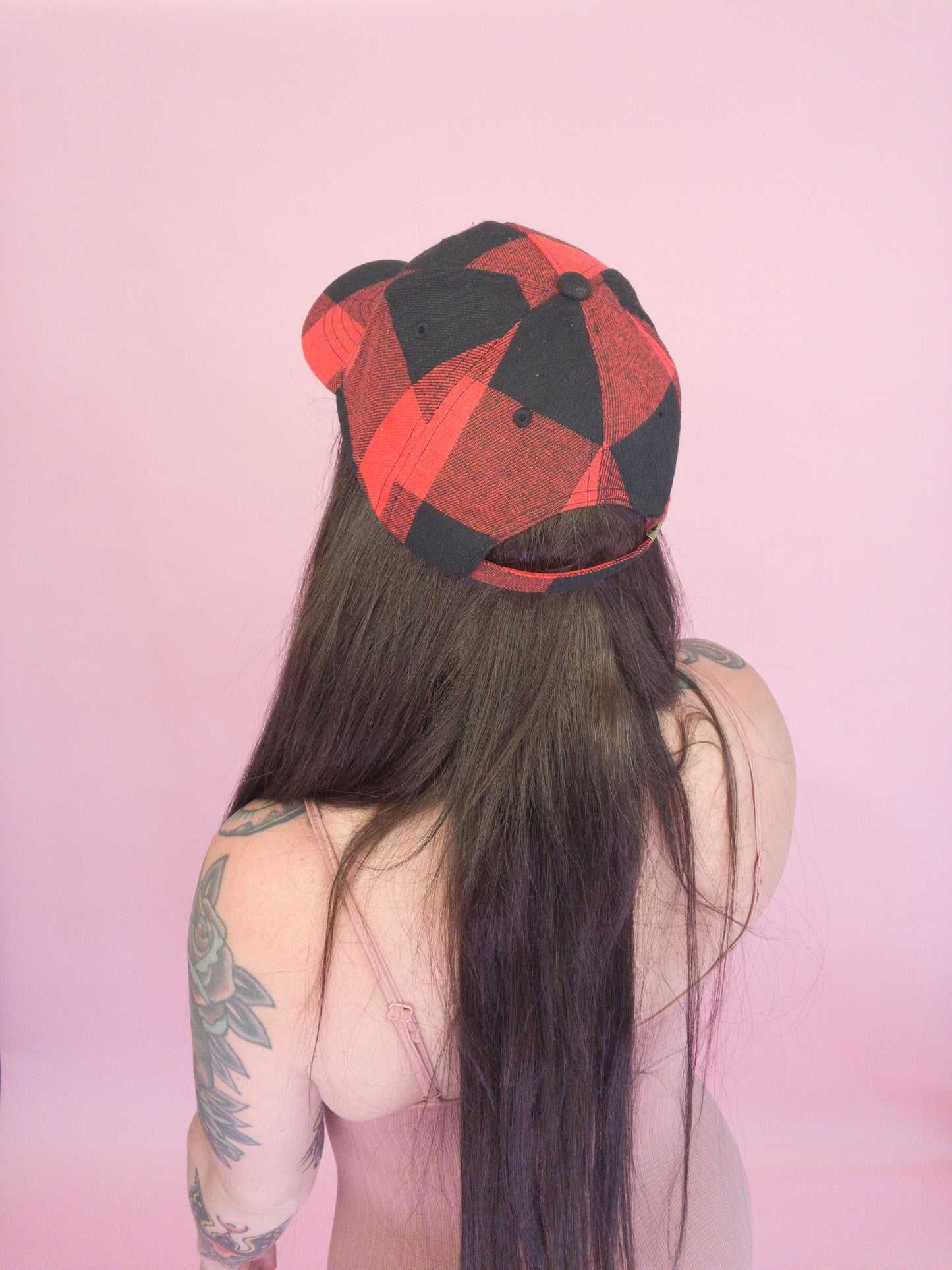 Sweet Memories Buffalo Plaid Hat