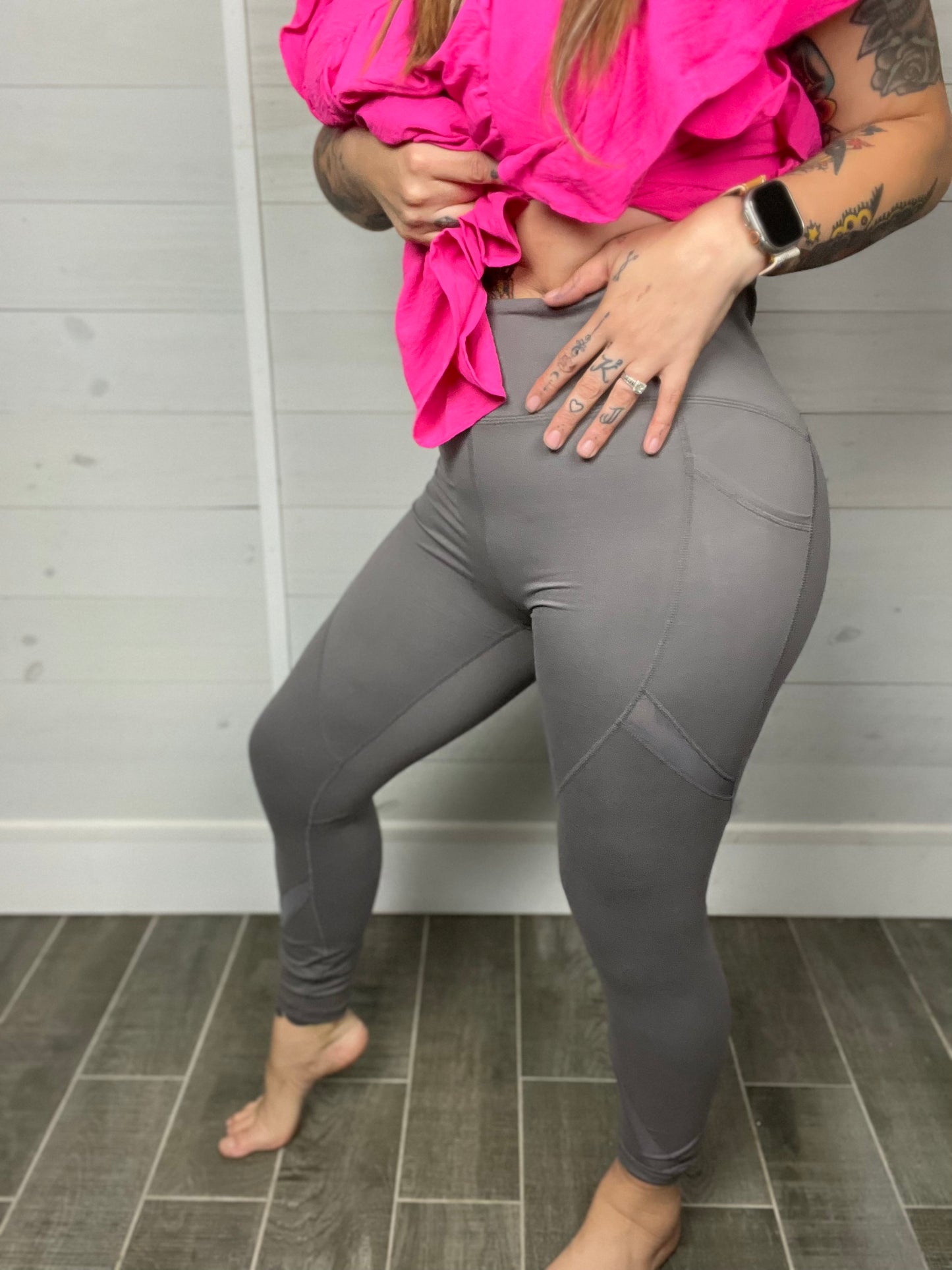 Casually Basic Curvy Activewear Leggings