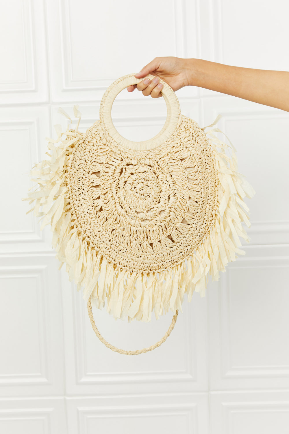 Found My Paradise Straw Handbag - BP