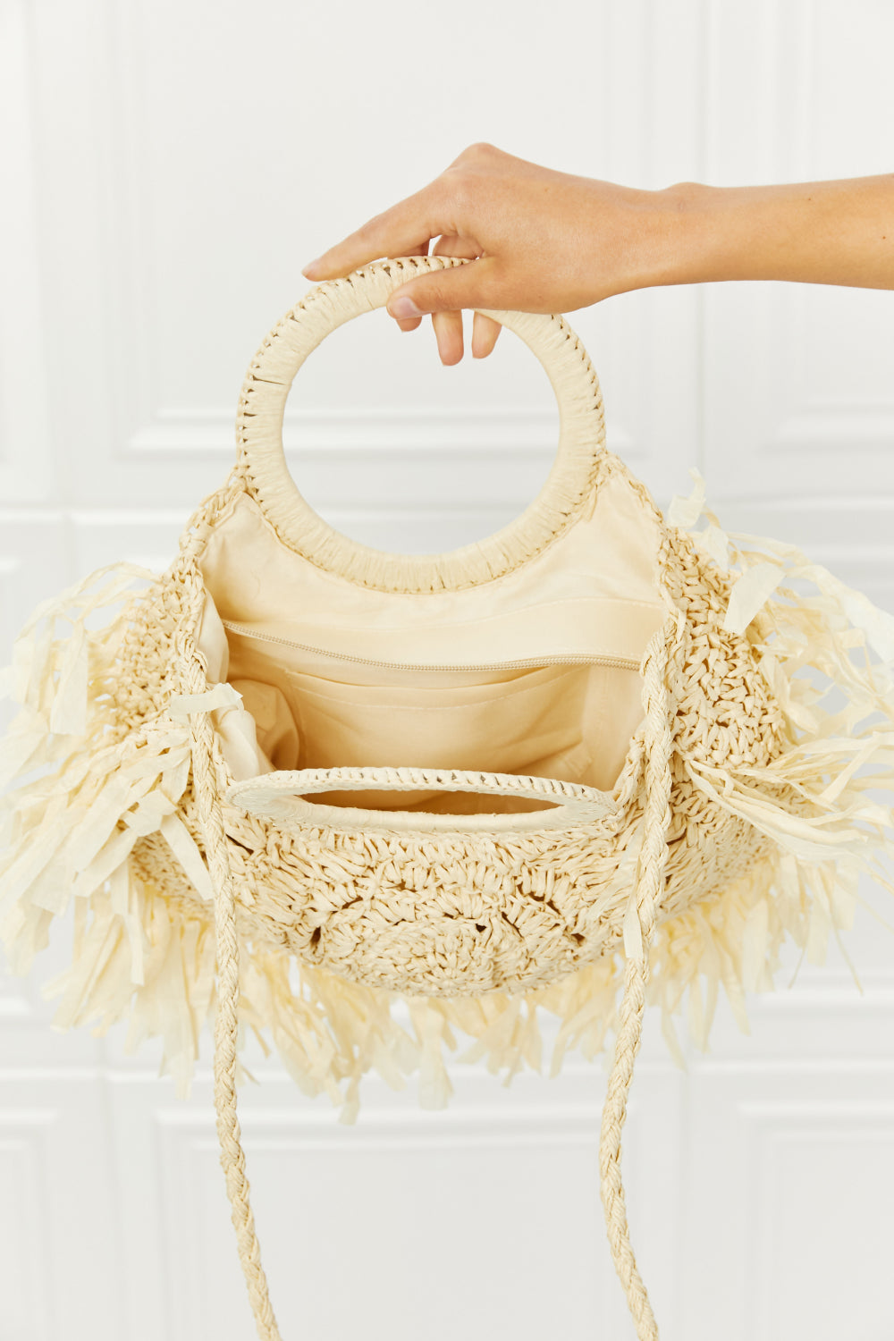 Found My Paradise Straw Handbag - BP