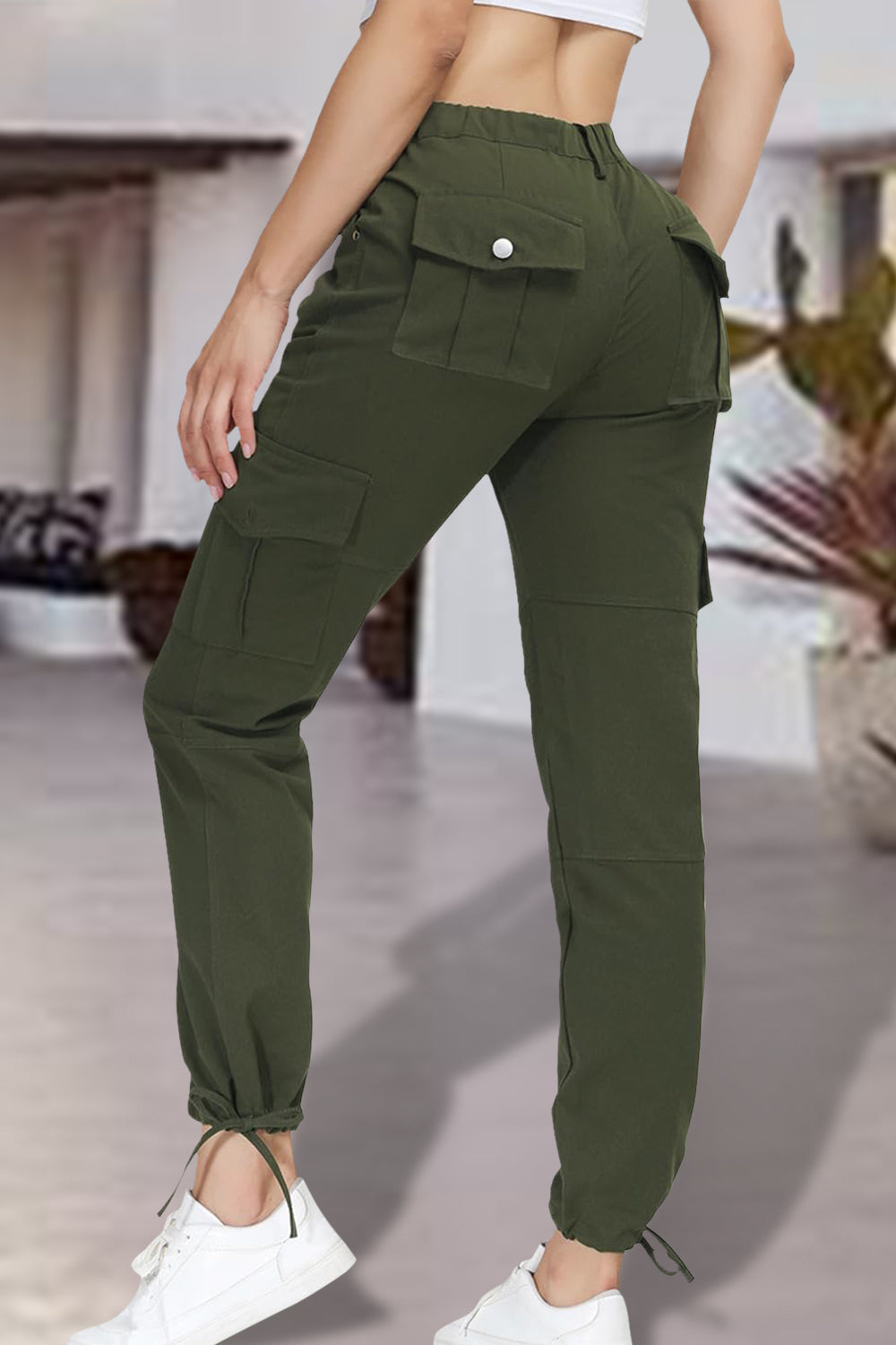 Energetic Response High Waist Pants with Pockets (Multiple Colors)