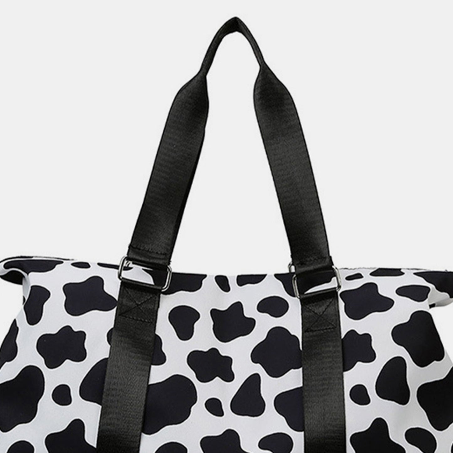 Whiskers And Purrs Animal Print Travel Bag