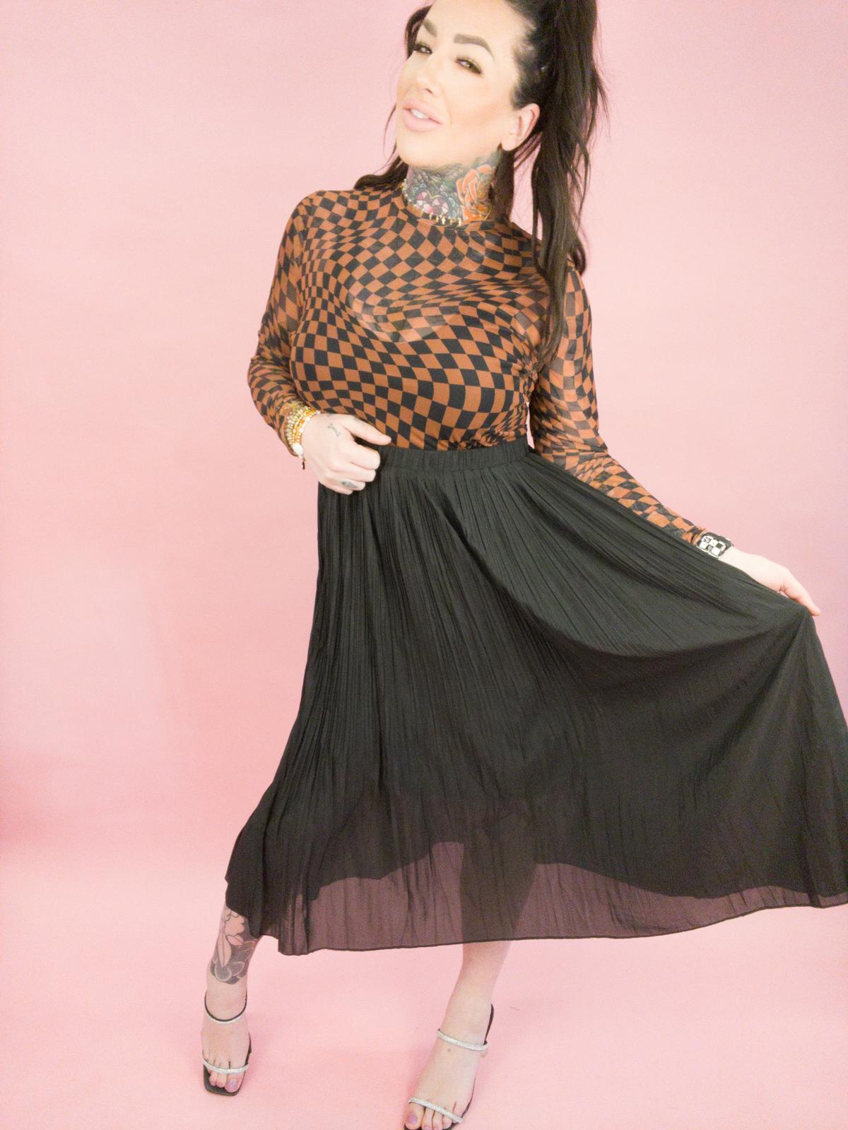 Celebrate Flawlessness Long Flowy Skirt (Multiple Color Options)