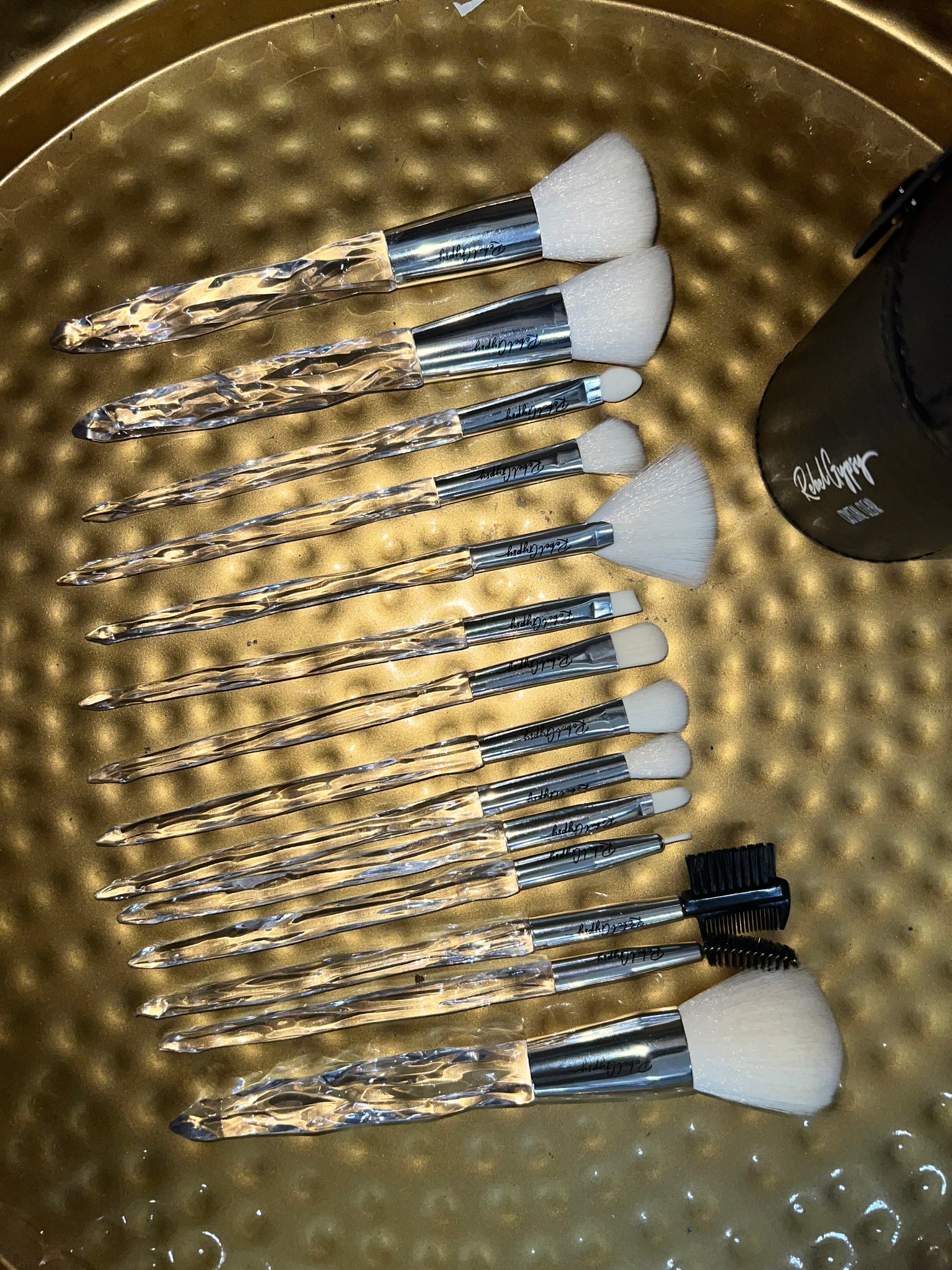 Crystal Clear Premium Makeup Brush Set