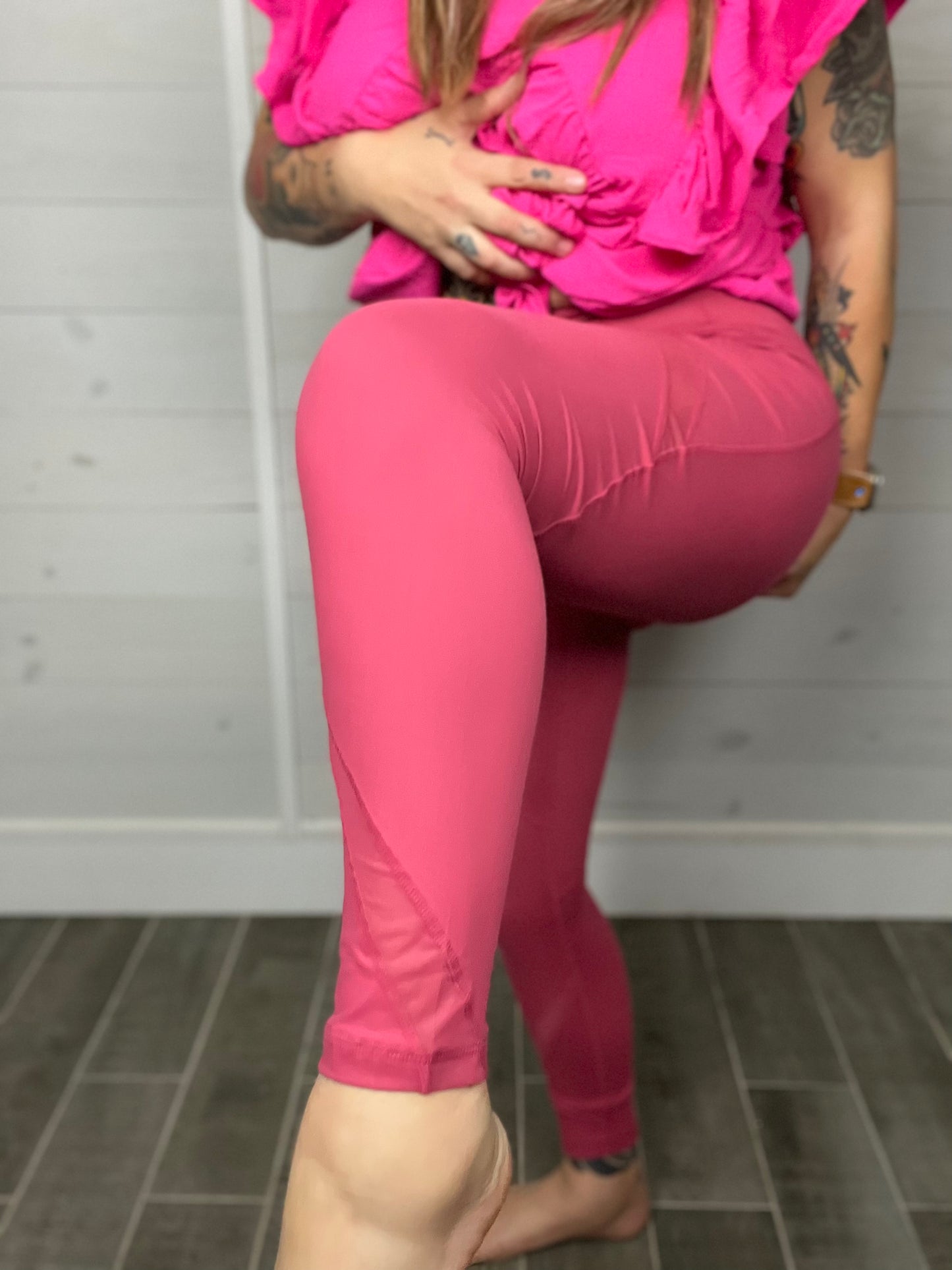 Casually Basic Curvy Activewear Leggings