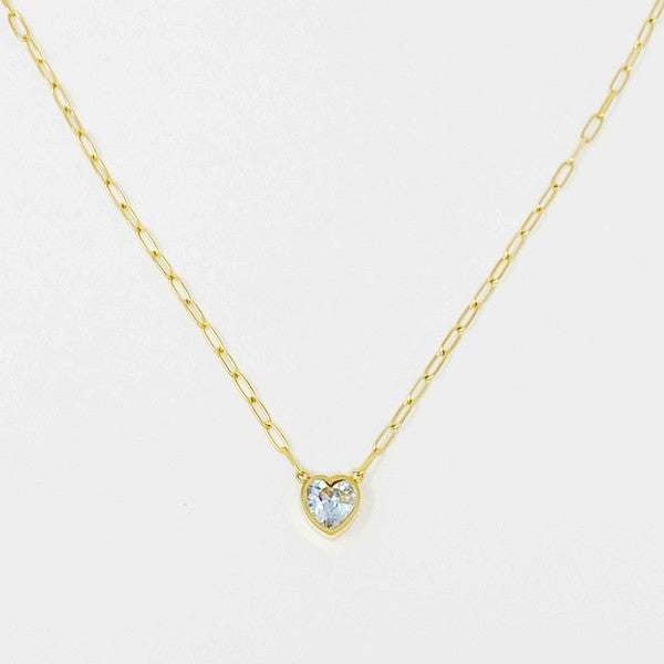 Chained To My Heart Necklace (Multiple Colors) - BP