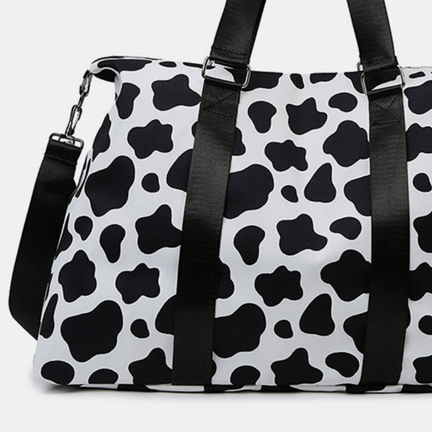 Whiskers And Purrs Animal Print Travel Bag