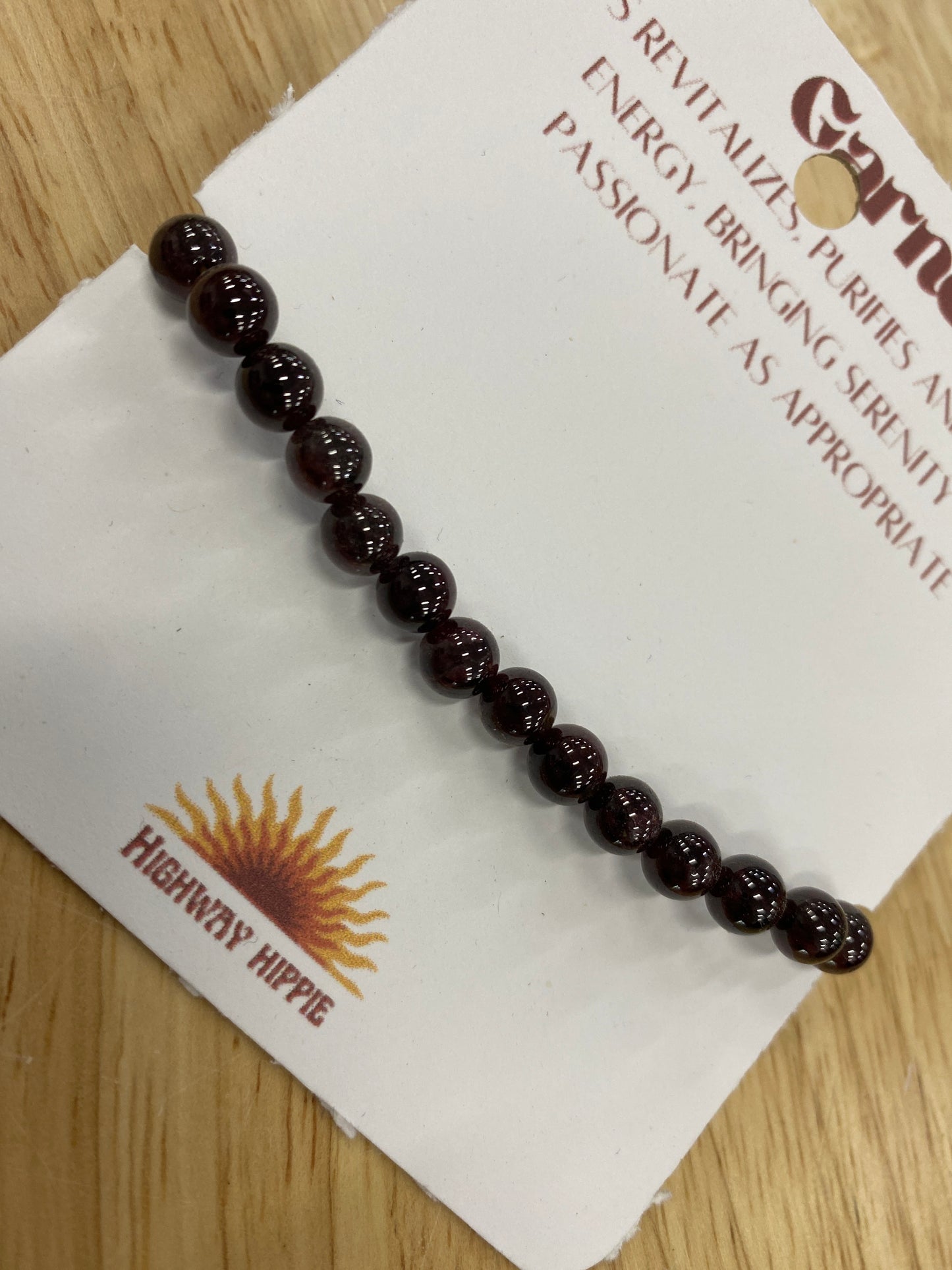 Adore You Garnet Bracelet