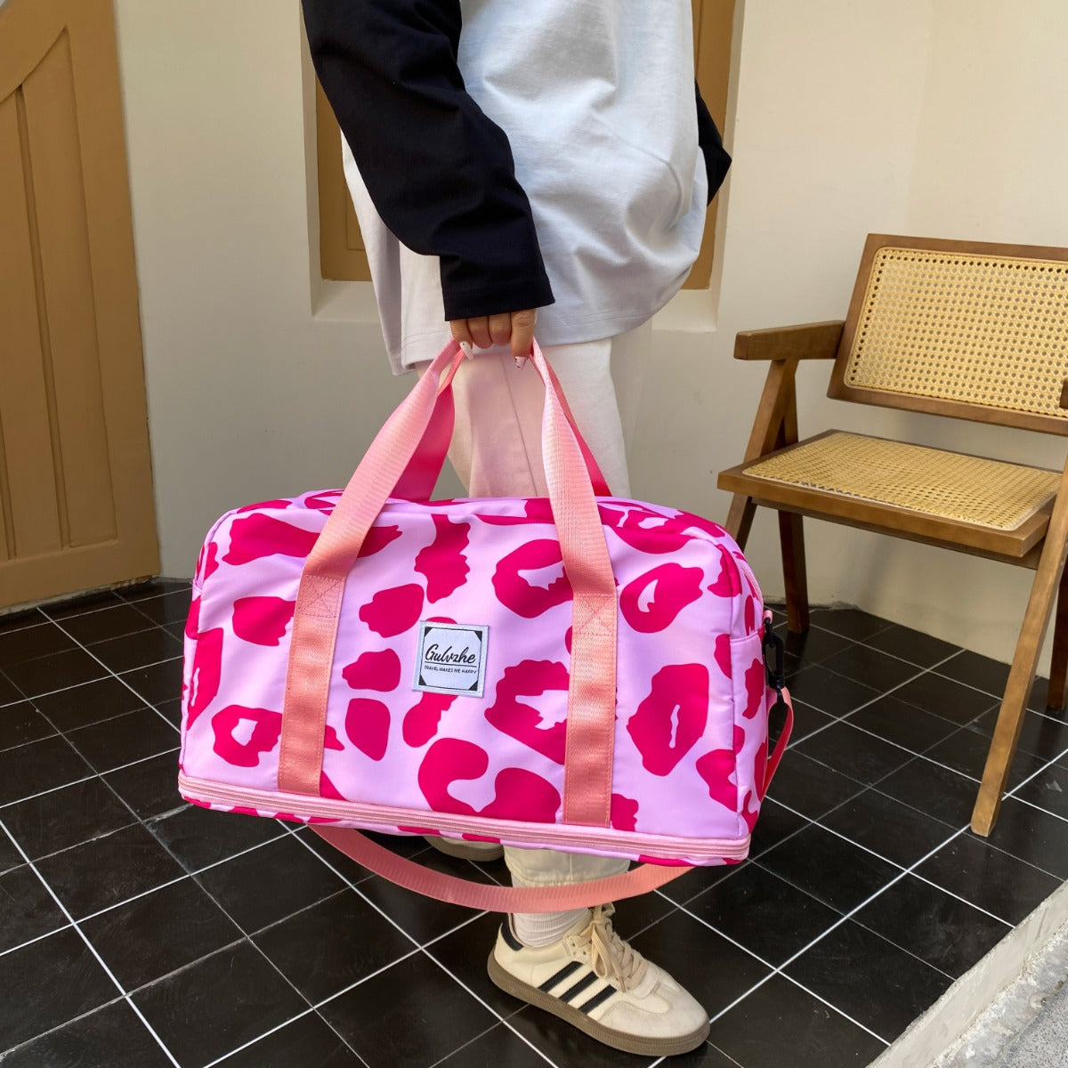 The Power Of She Oxford Cloth Printed Travel Bag