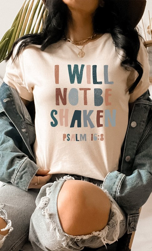 REG - I Will Not Be Shaken Easter Graphic Tee - BP