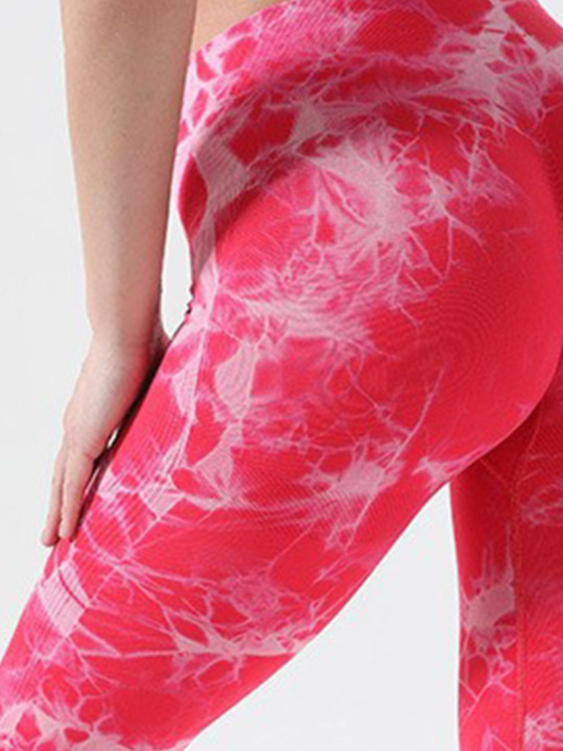 Hit The High Road Tie-Dye High Waist Active Leggings (Multiple Colors)