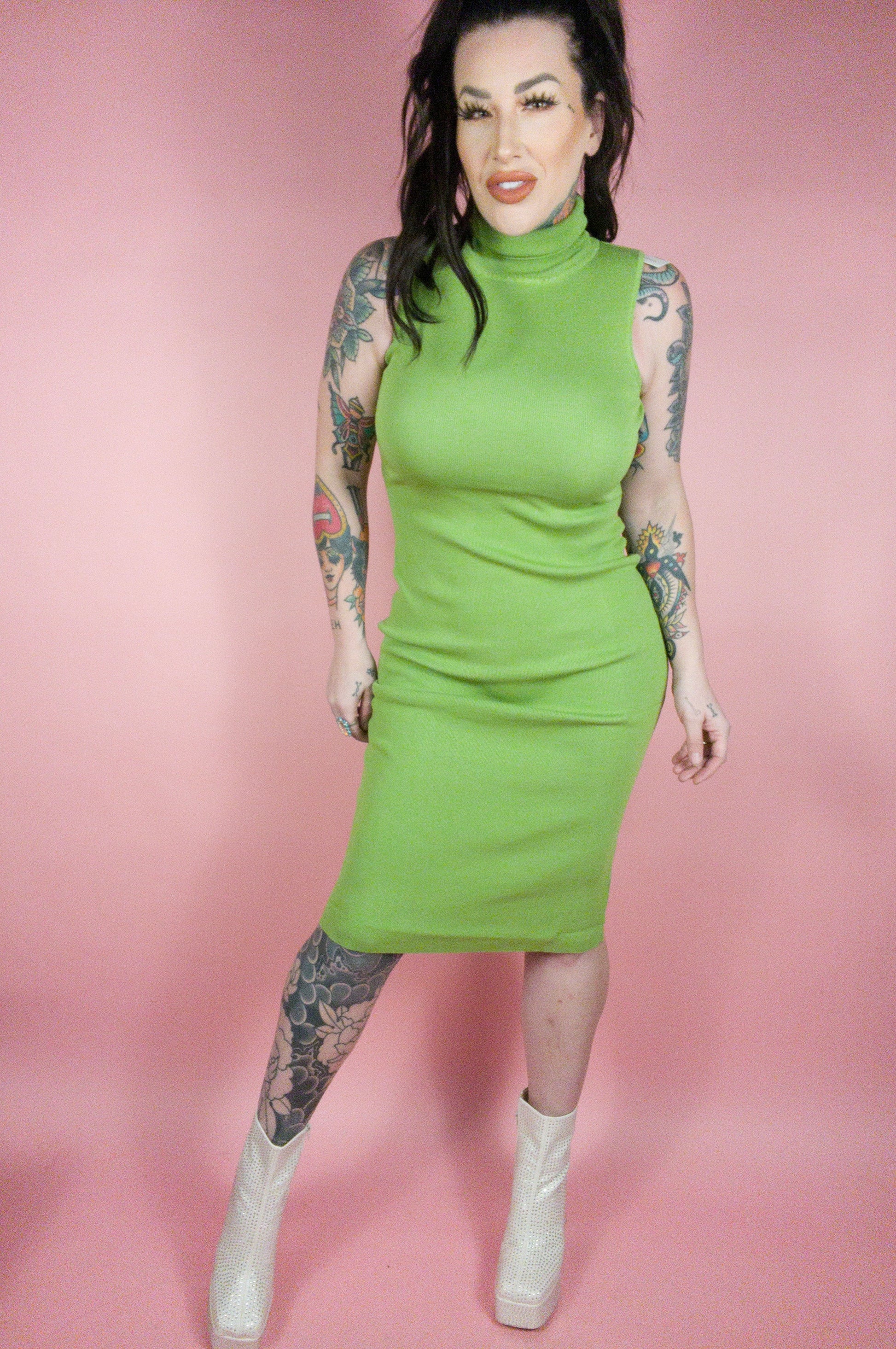 Completely Smitten Turtle Neck Sweater Dress Rebel Gypsy Completely Smitten Turtle Neck Sweater Dress Rebel Gypsy
