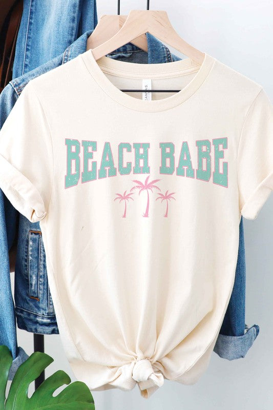 Babe Is Beachin' Graphic Tee (Multiple Colors)