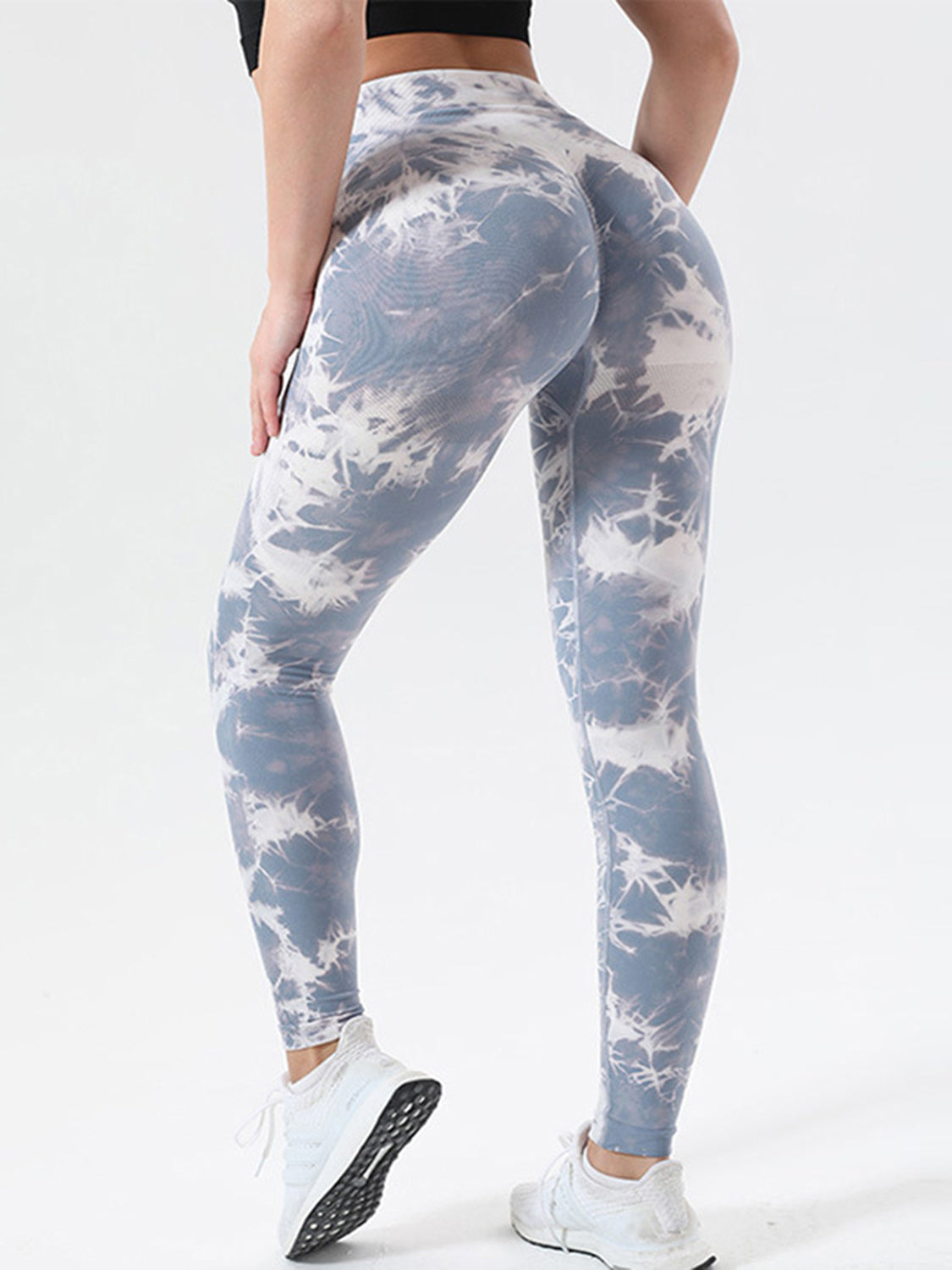 Hit The High Road Tie-Dye High Waist Active Leggings (Multiple Colors)