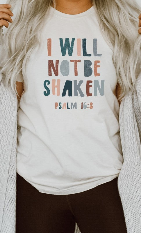 REG - I Will Not Be Shaken Easter Graphic Tee - BP