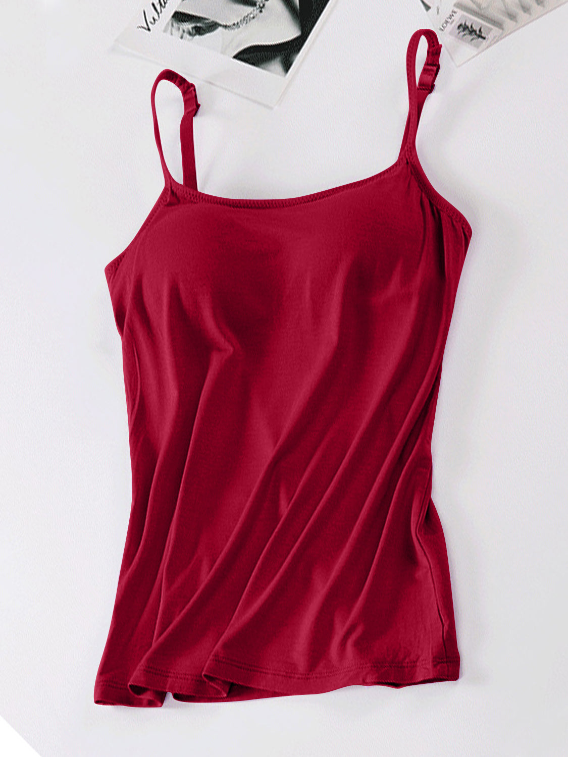 Out Of This World Scoop Neck Adjustable Strap Cami (Multiple Colors)