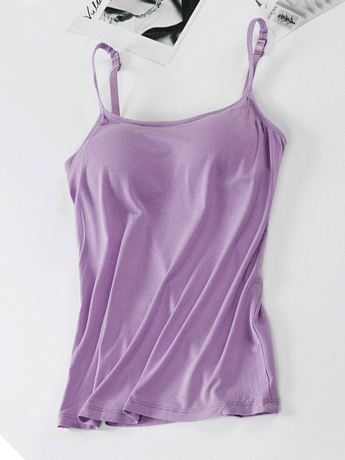 Out Of This World Scoop Neck Adjustable Strap Cami (Multiple Colors)