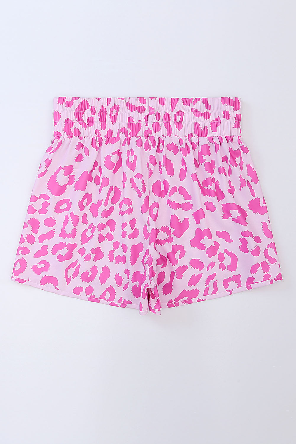 Sheer Satisfaction Elastic Waist Shorts (Checker OR Leopard)