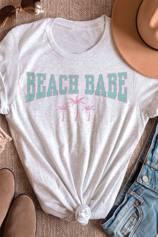 Babe Is Beachin' Graphic Tee (Multiple Colors)