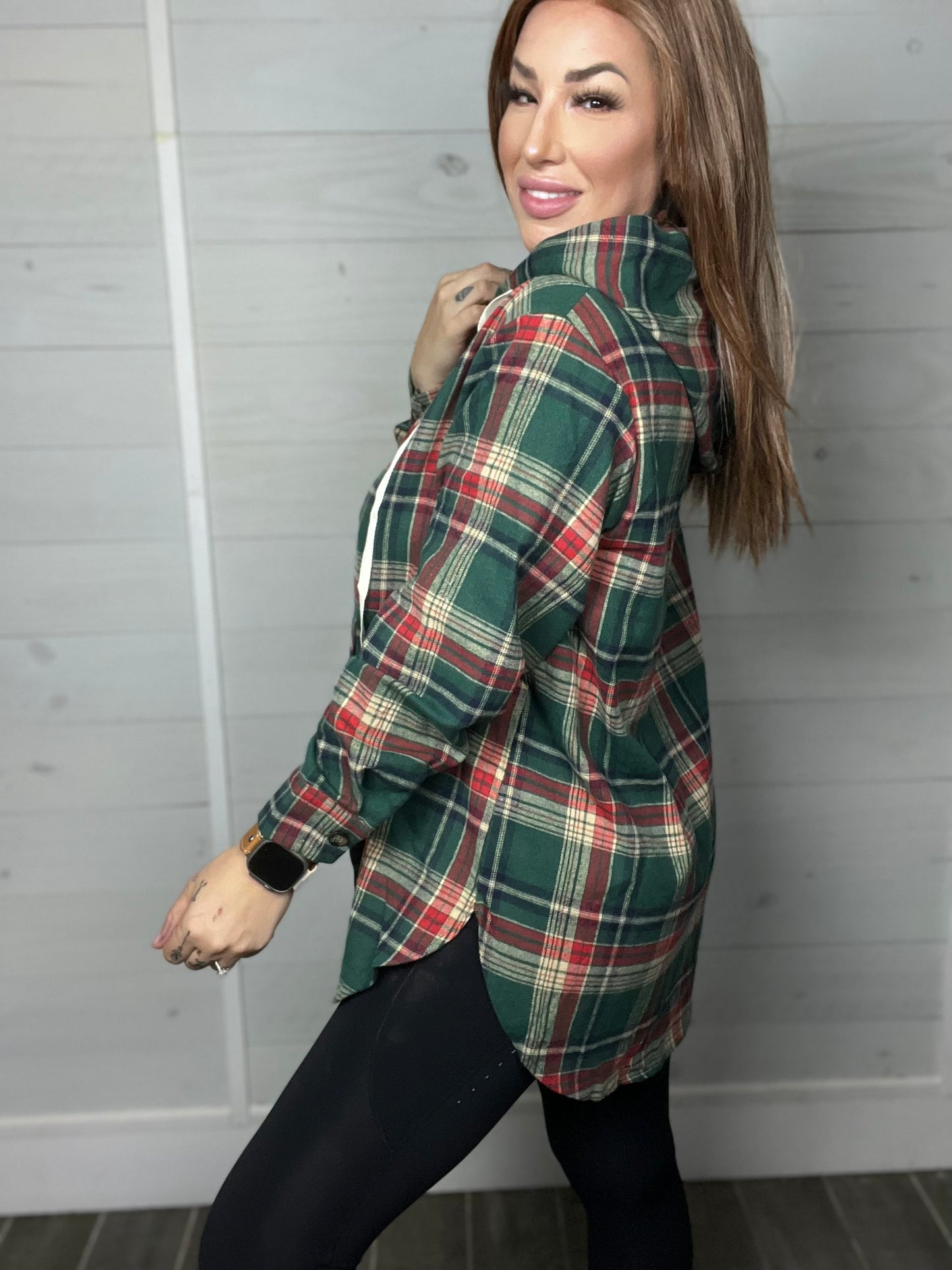 Not Interested Curvy Drawstring Hoody