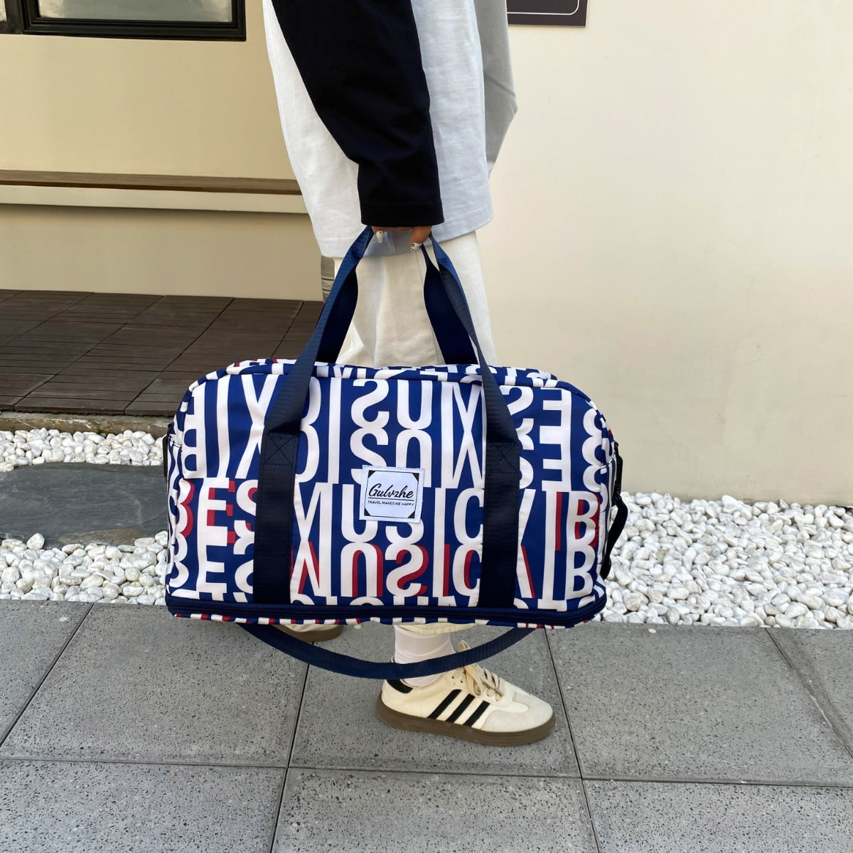 The Power Of She Oxford Cloth Printed Travel Bag