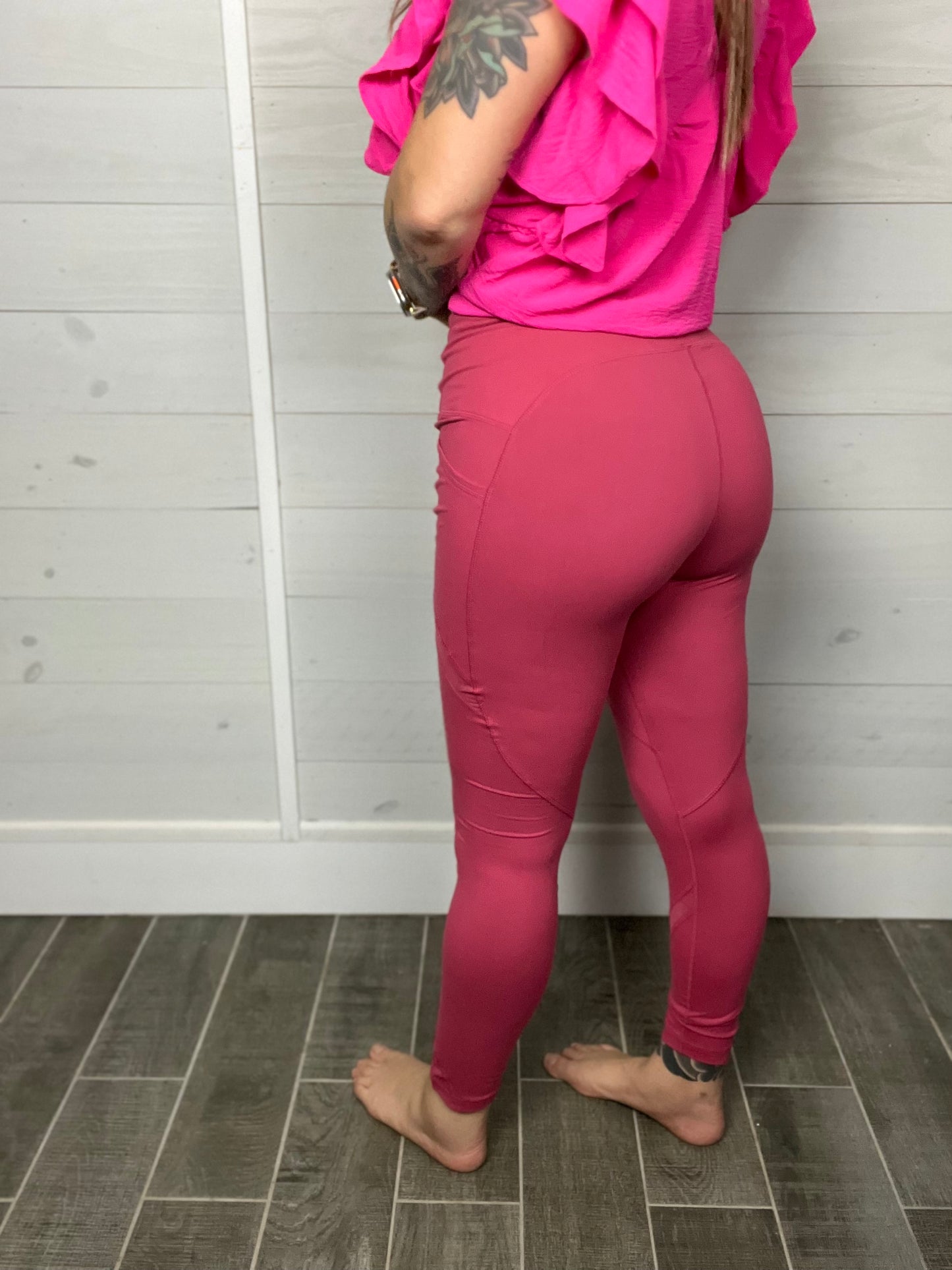 Casually Basic Curvy Activewear Leggings