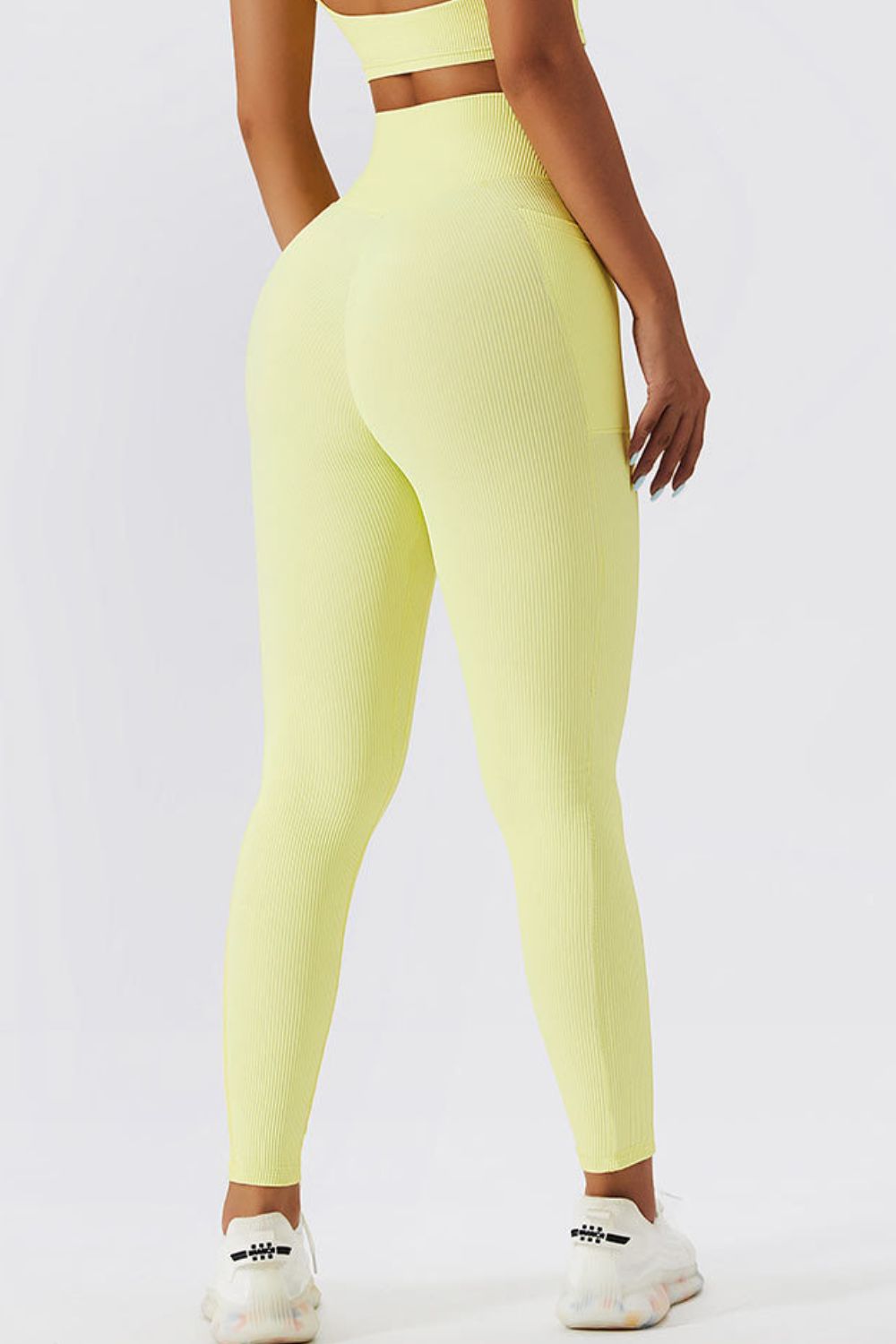 Winners Never Quit Crossover Waist Active Leggings (Basic Bae - Multiple Colors)