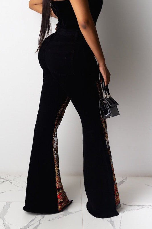 (9-15) Tristen Lunar Bell Bottoms (GJG)