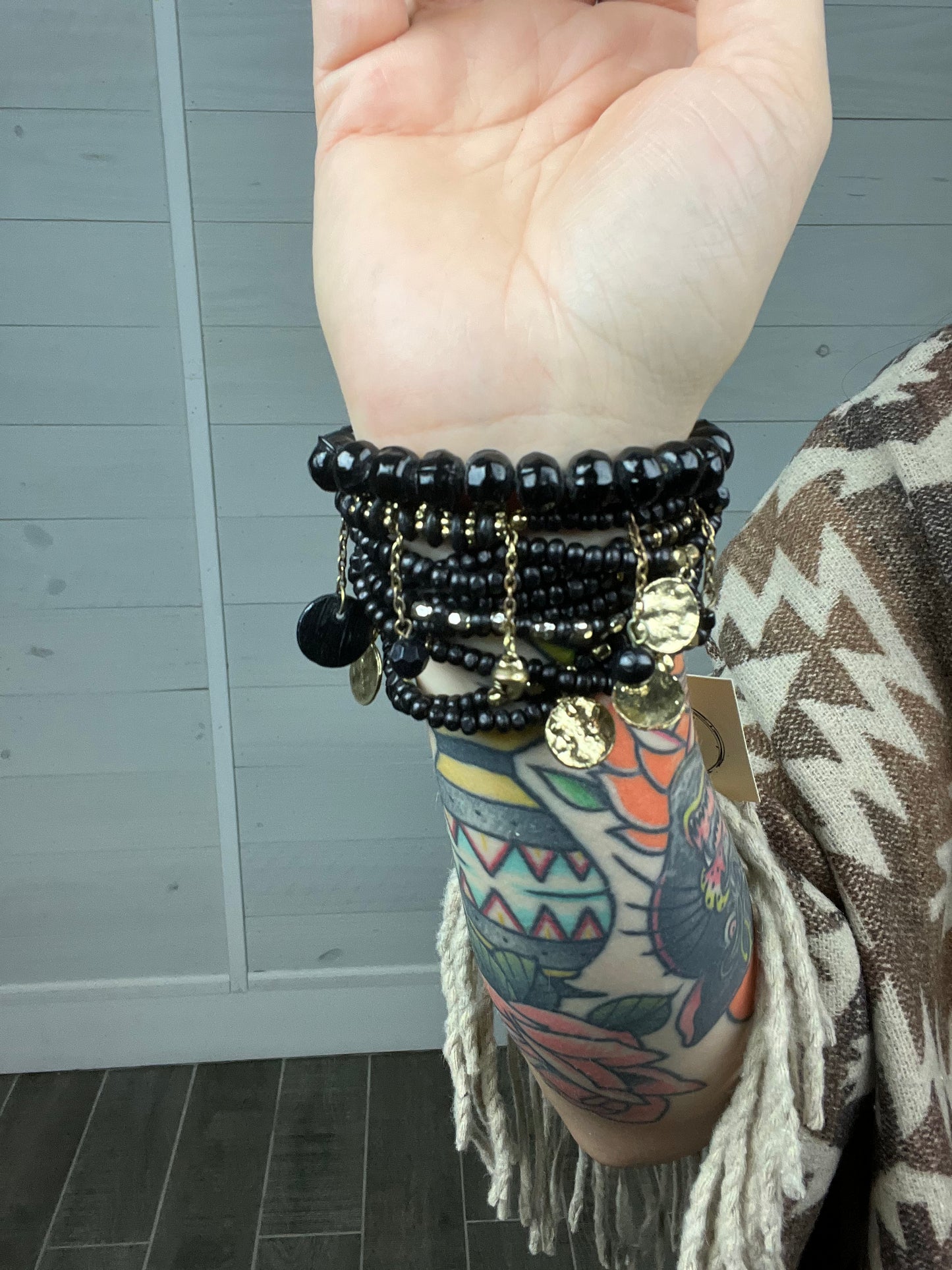 Turning Bad Beaded Stack Bracelet