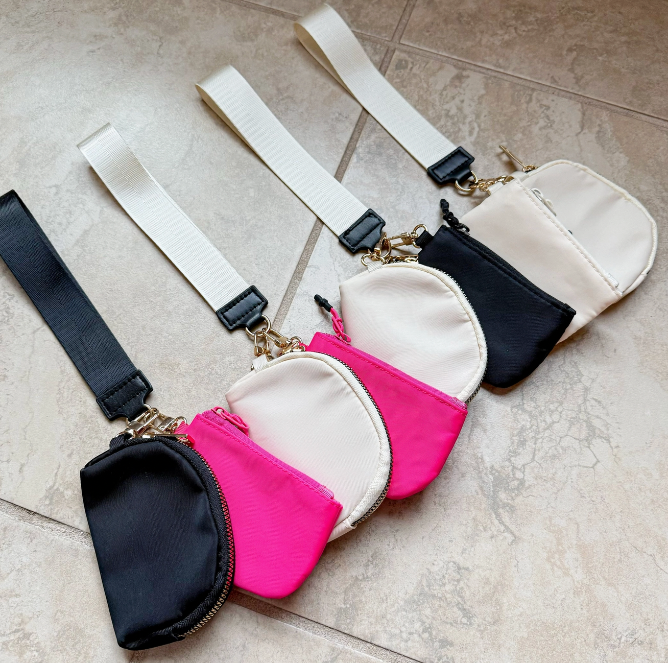 Dual Pouch Wristlet