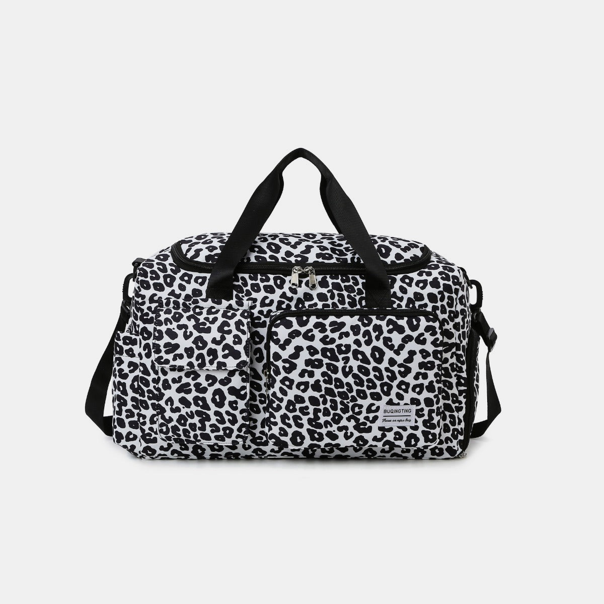 Traveling Heart Oxford Cloth Animal Print Travel Bag (Multiple Colors)