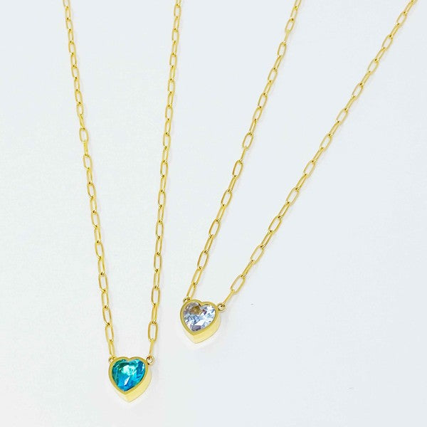 Chained To My Heart Necklace (Multiple Colors) - BP