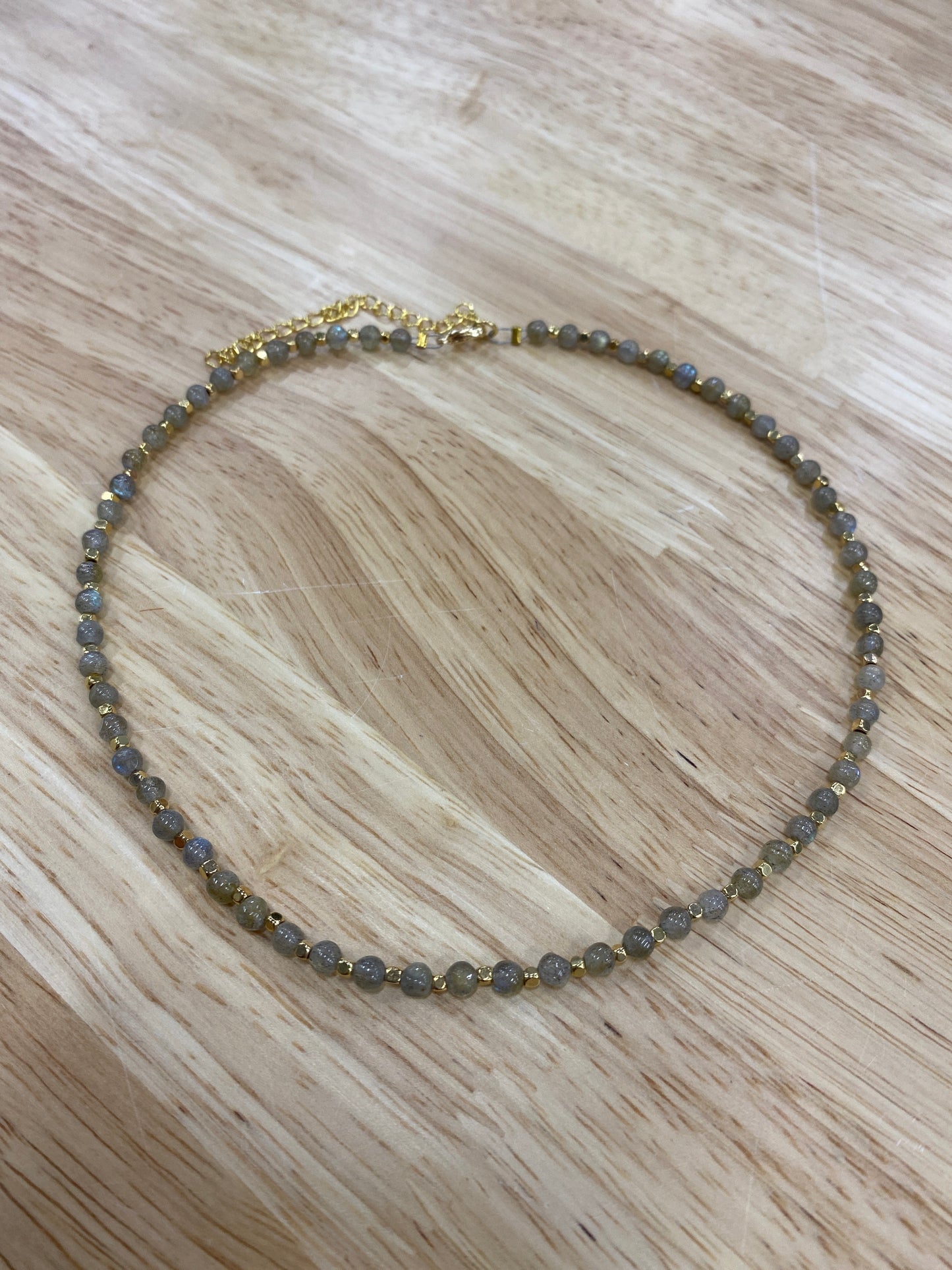 No Spotlight Needed Labradorite Choker