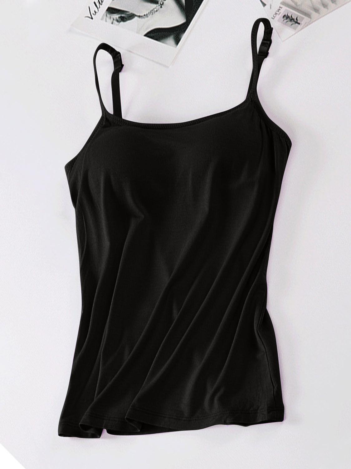 Out Of This World Scoop Neck Adjustable Strap Cami (Multiple Colors)