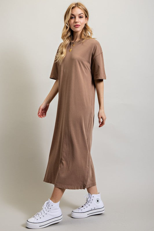 Match My Style Cotton Washed Dress (Multiple Colors)