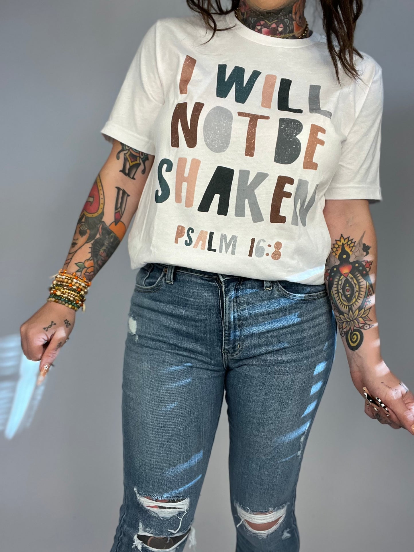 REG - I Will Not Be Shaken Easter Graphic Tee - BP