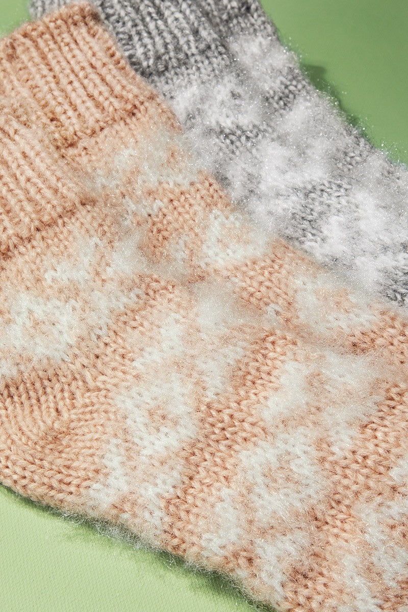 The Snuggle Is Real Fuzzy Nordic Socks