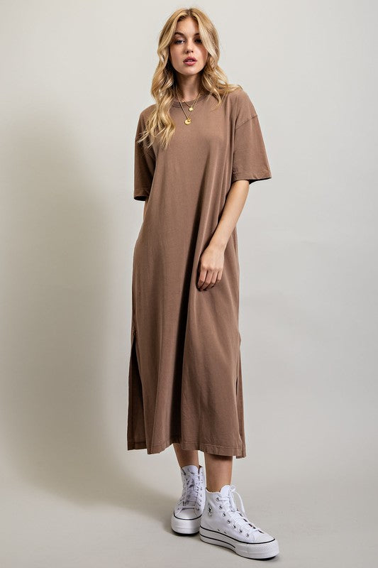 Match My Style Cotton Washed Dress (Multiple Colors)