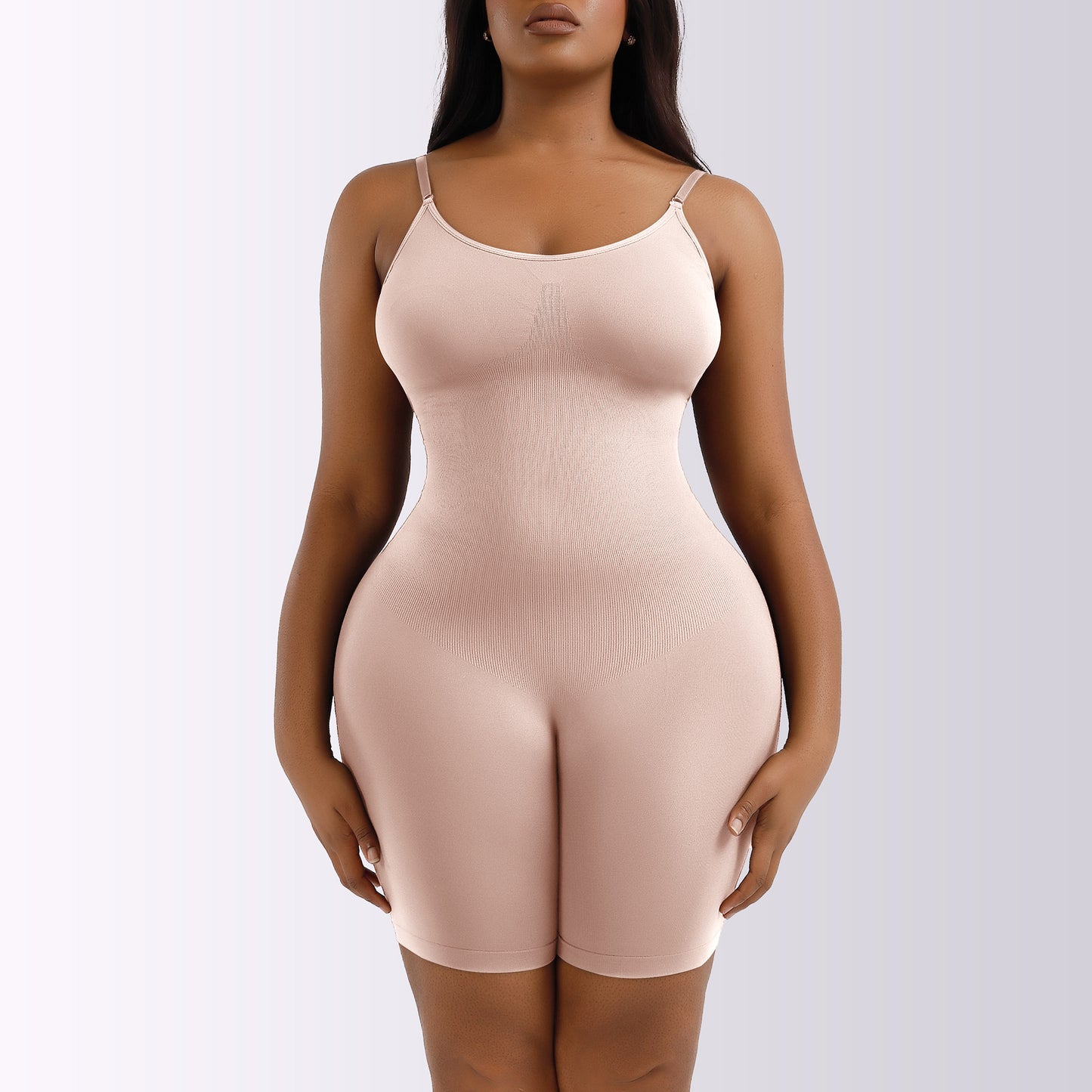 Hourglass Figure Spaghetti Strap Shaping Romper (Multiple Colors) - BP