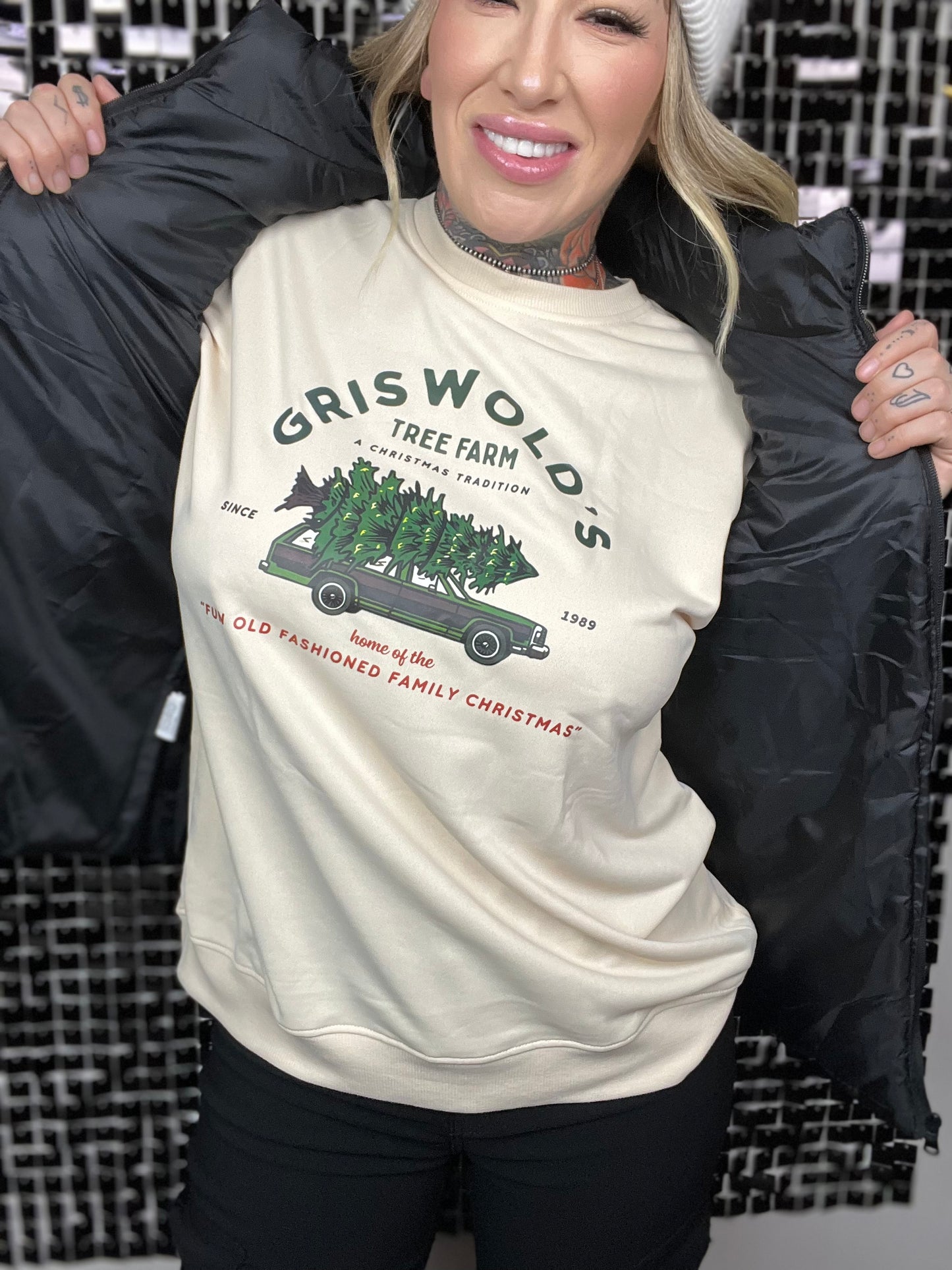 Griswold Family Christmas Crew Neck Sweater