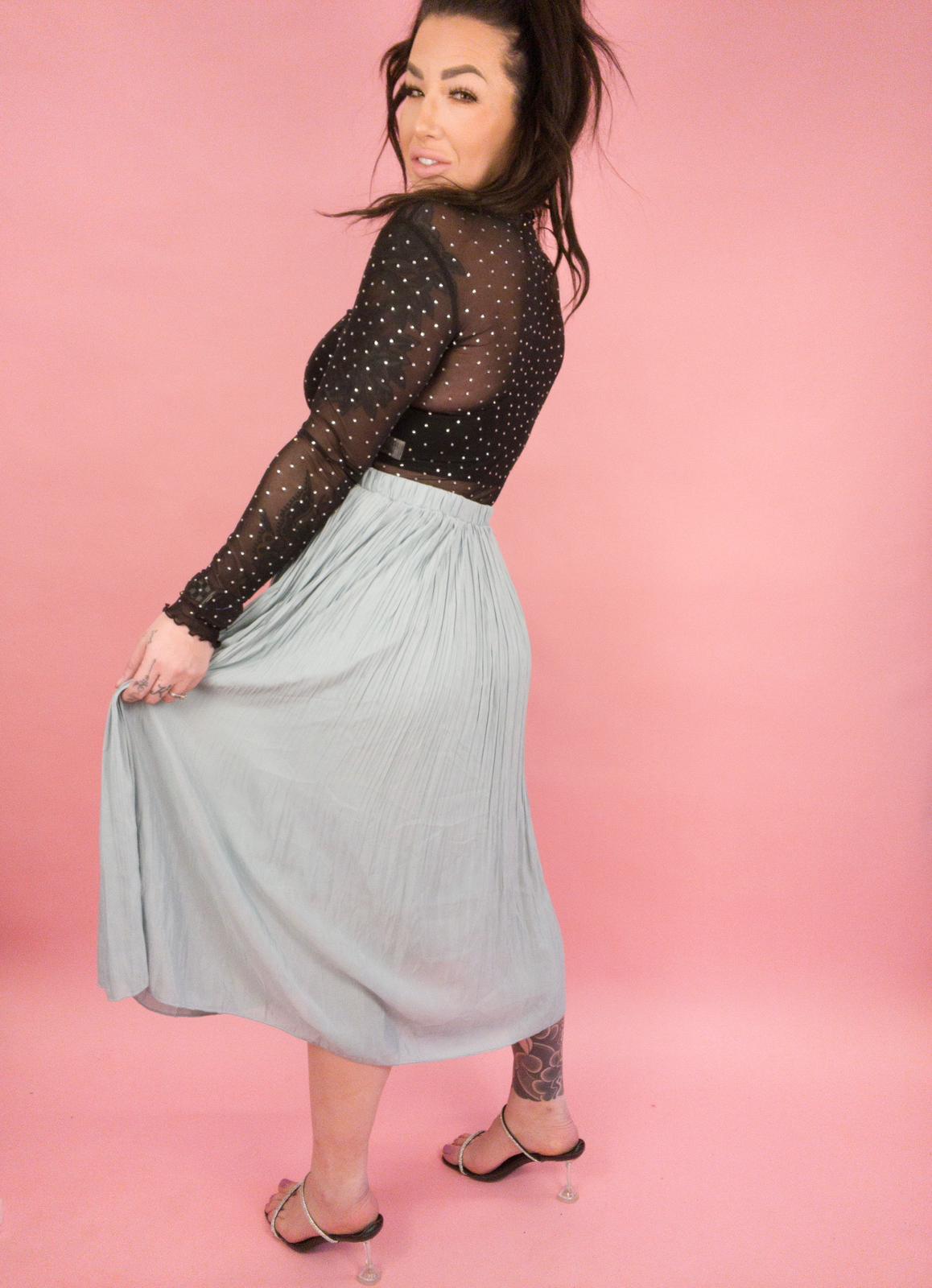 Celebrate Flawlessness Long Flowy Skirt (Multiple Color Options)