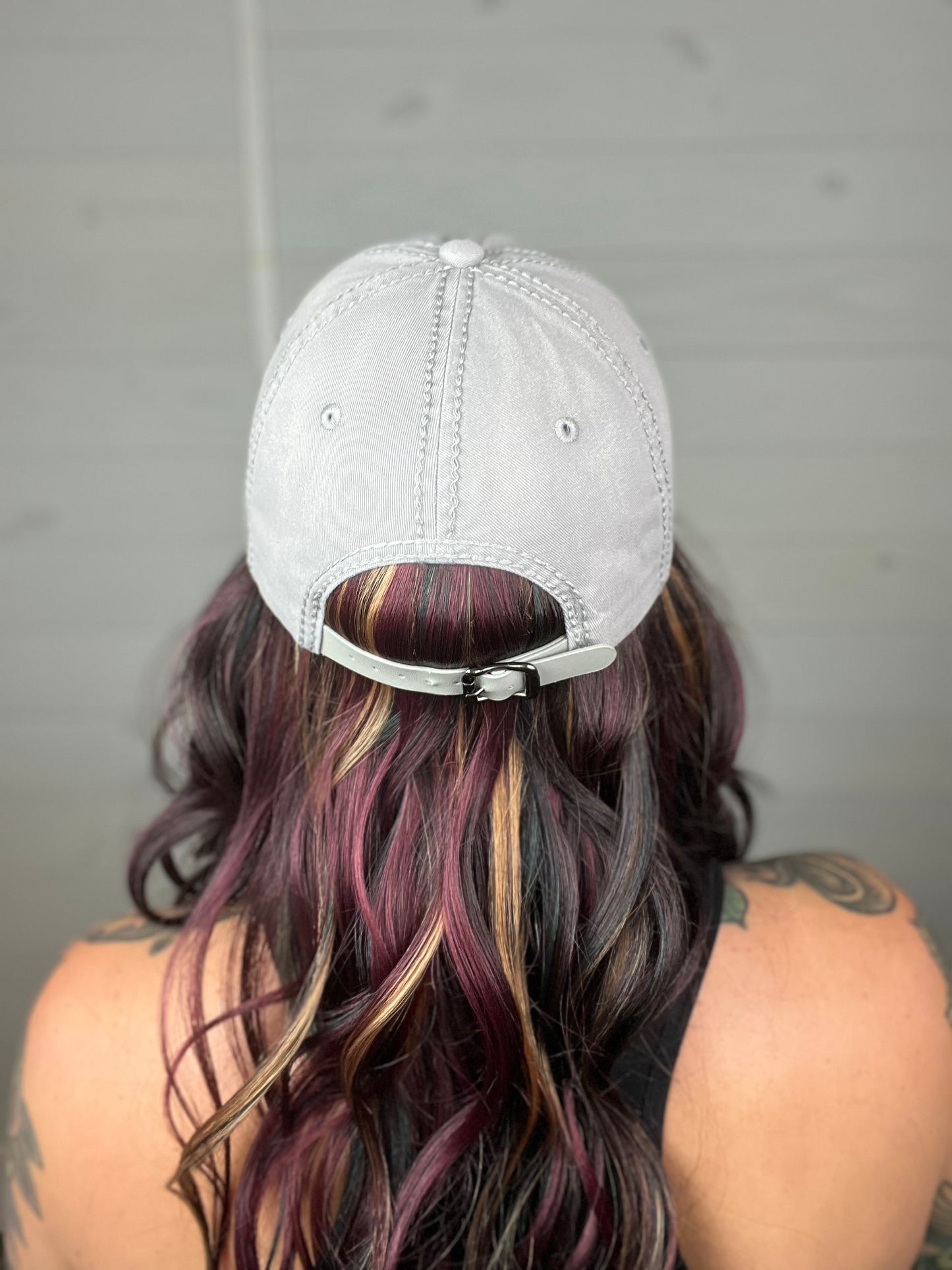 Distressed Out Ball Cap