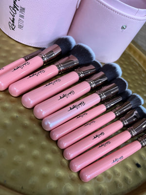 Rebel Gypsy Pretty In Pink Professional Premium Brush Set (Pre Order)
