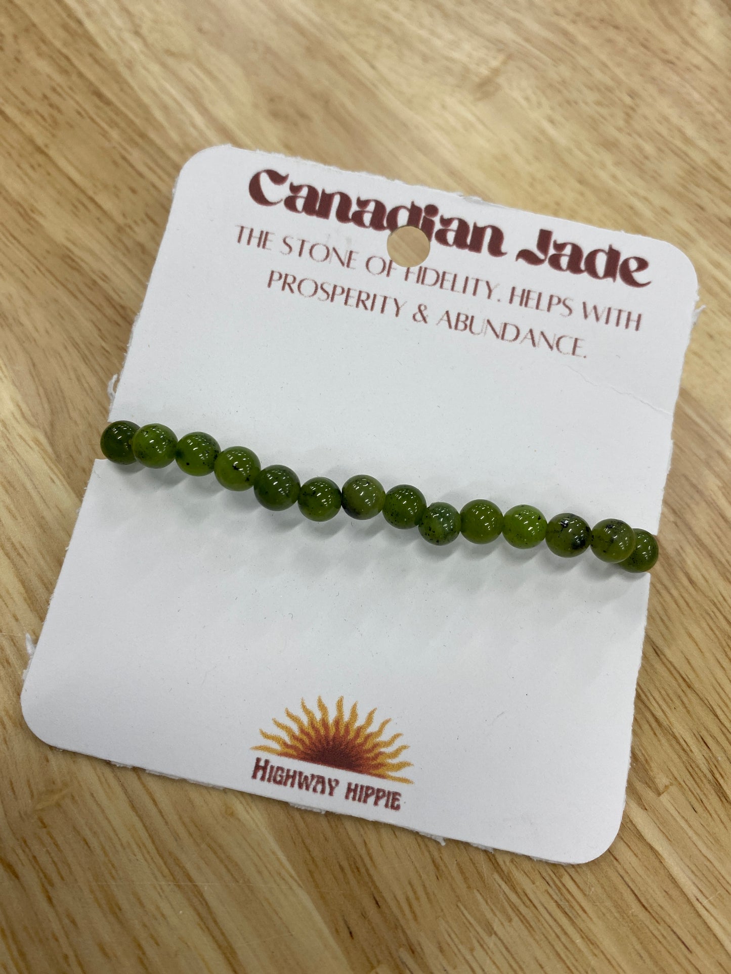 Romantic Canadian Jade Bracelet