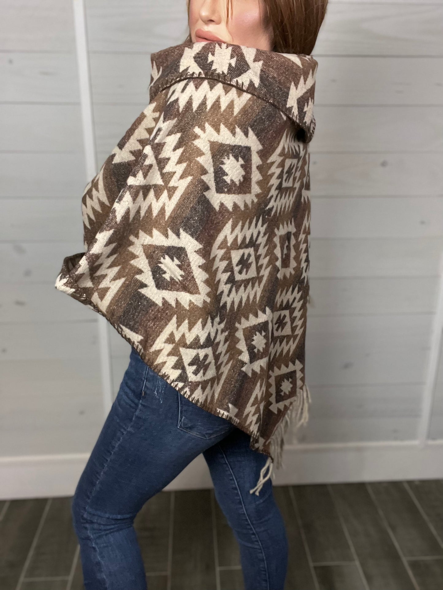 New Mexico Aztec Poncho