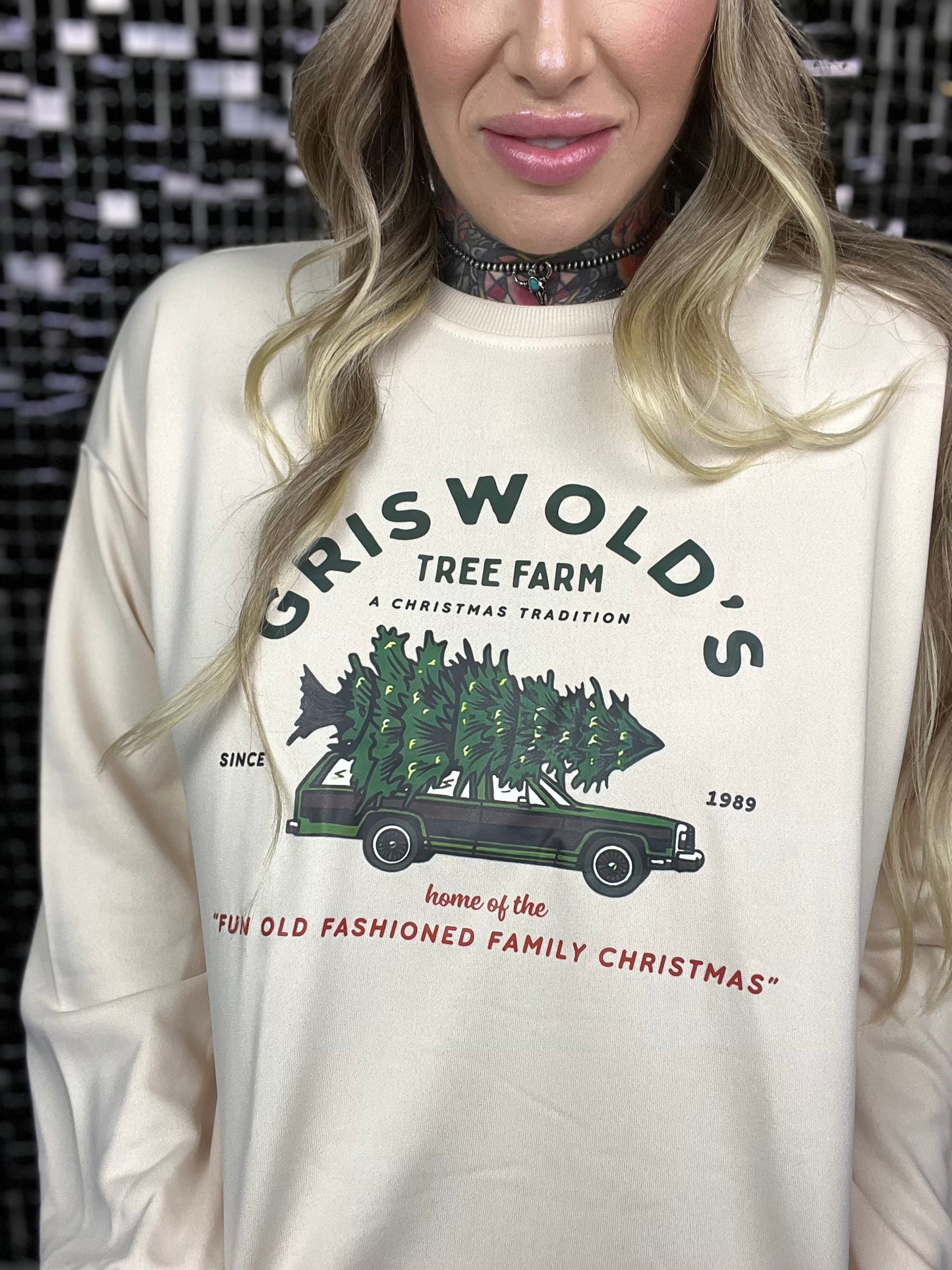 Griswold Family Christmas Crew Neck Sweater