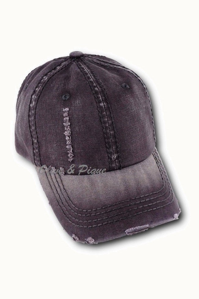 Distressed Out Ball Cap