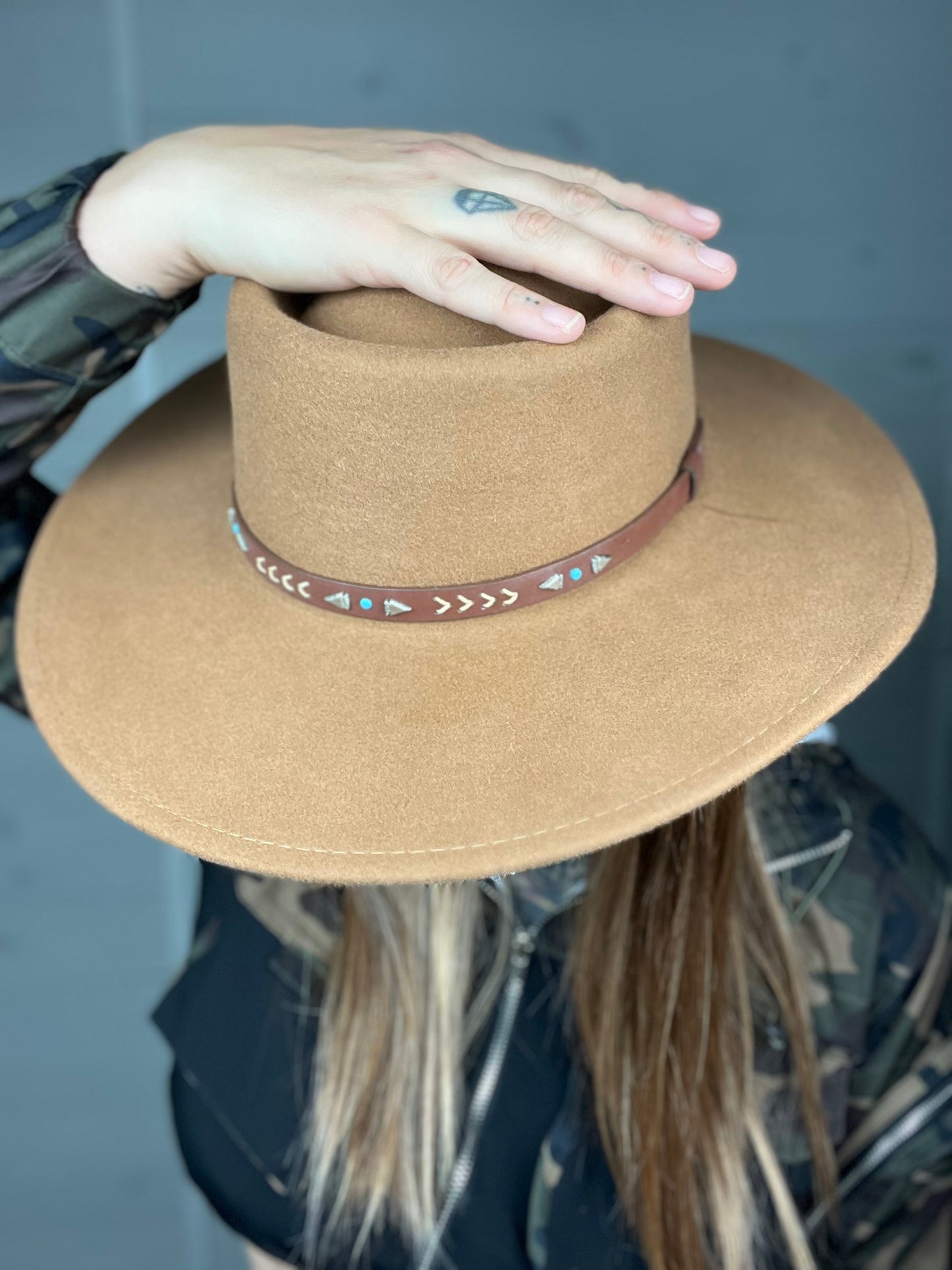 Fabulous Adventures Wool Wide Brim Hat