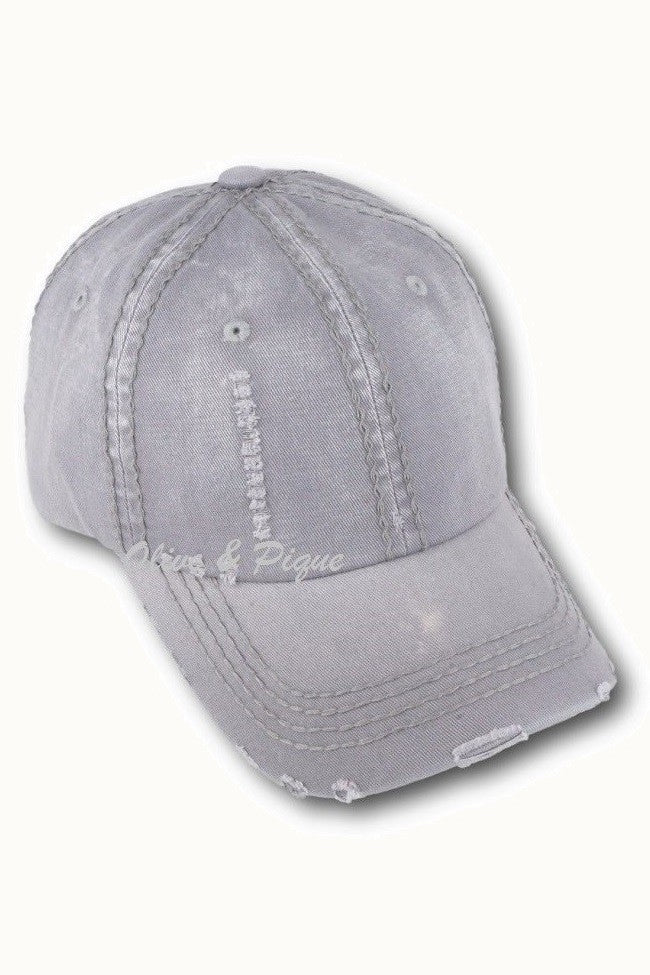 Distressed Out Ball Cap