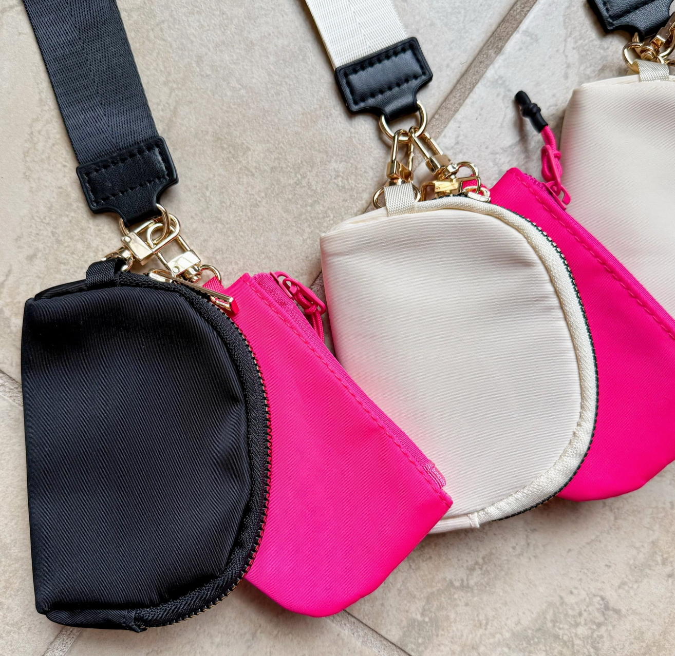 Dual Pouch Wristlet